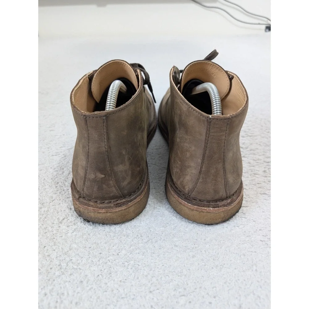Astorflex Chukka Boots Brown Mens 44 10.5 Made In Italy prodotto srl Vera Pelle‎